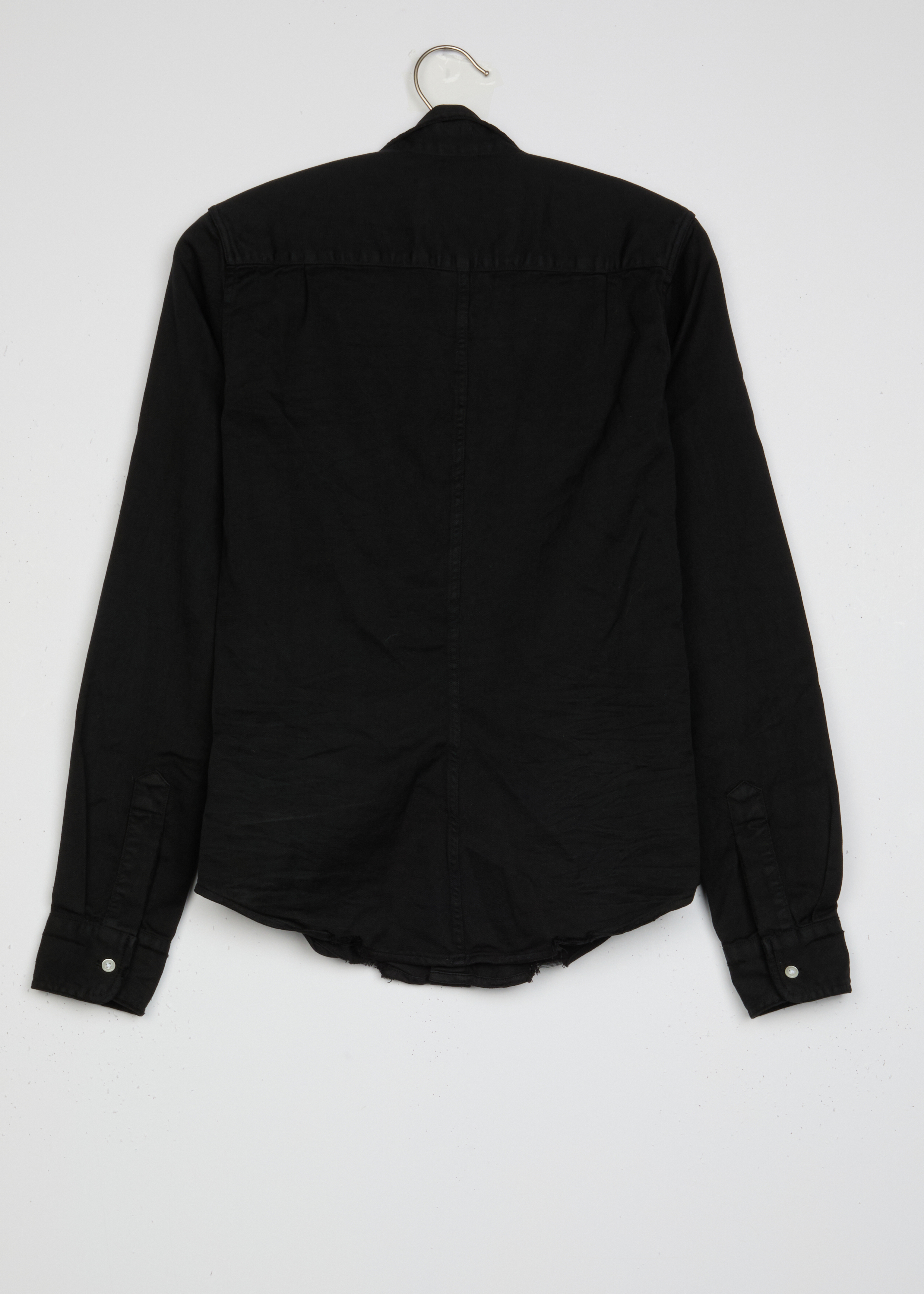 Barry, Tailored Button-Up Shirt, Black – ReLoved by Frank & Eileen