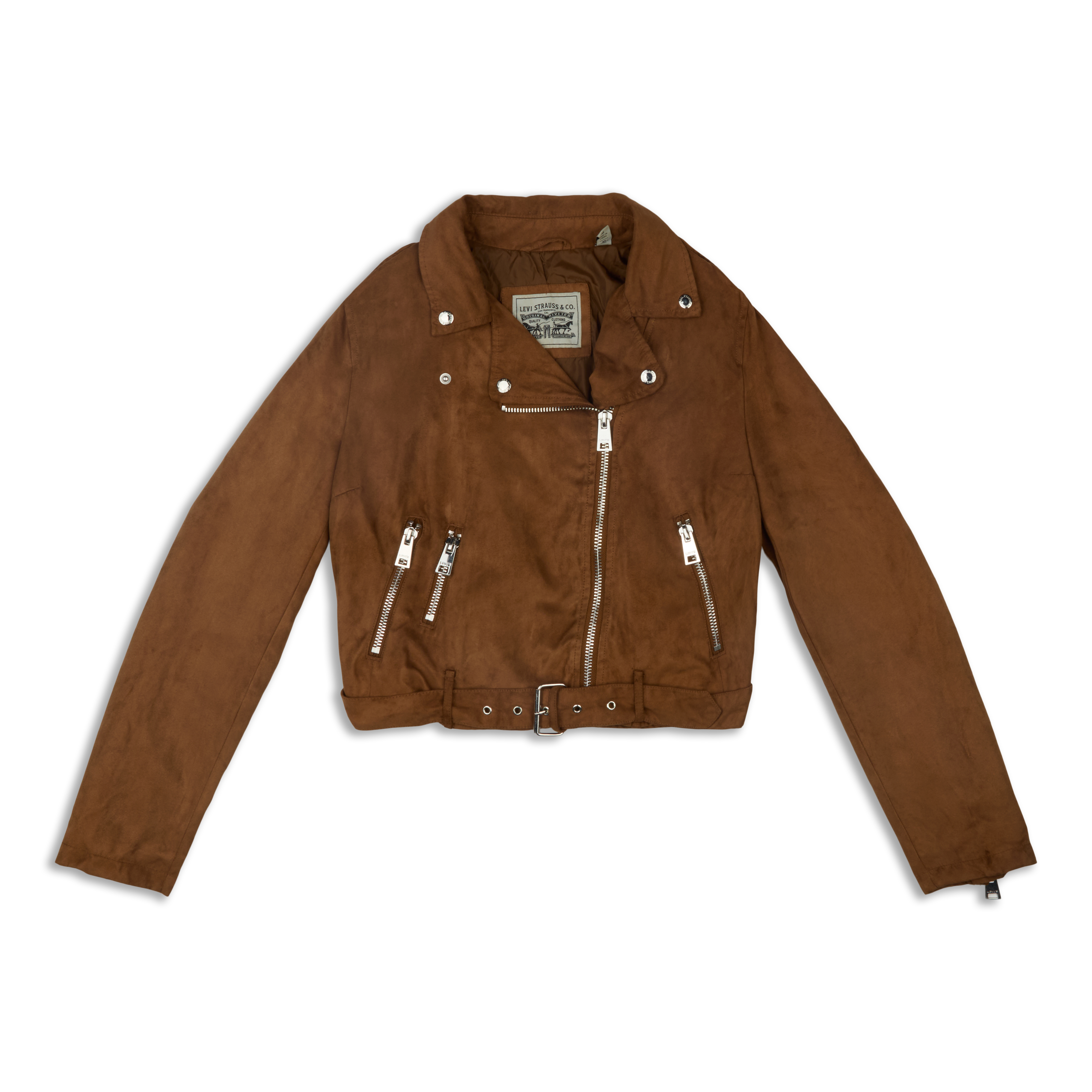 Levis 1930's Leather Jacket Khaki