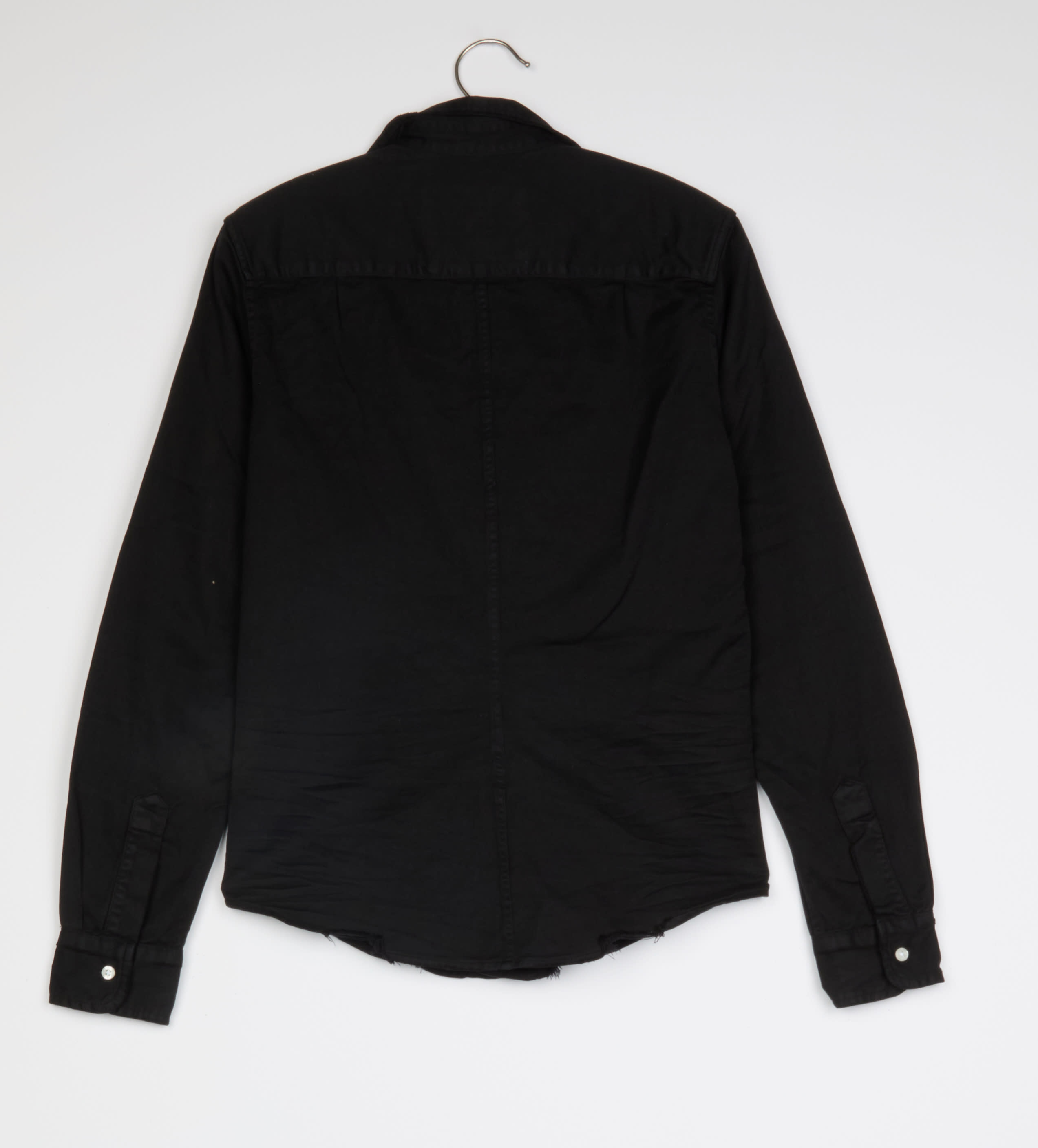 Barry, Tailored Button-Up Shirt, Black – ReLoved by Frank & Eileen
