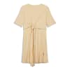 NWOT Lululemon Women's Cotton Wrap-Front T-Shirt Dress in Prosecco Cream  Size 2