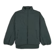 Water-Repellent Grid Fleece Hiking Jacket - Resale