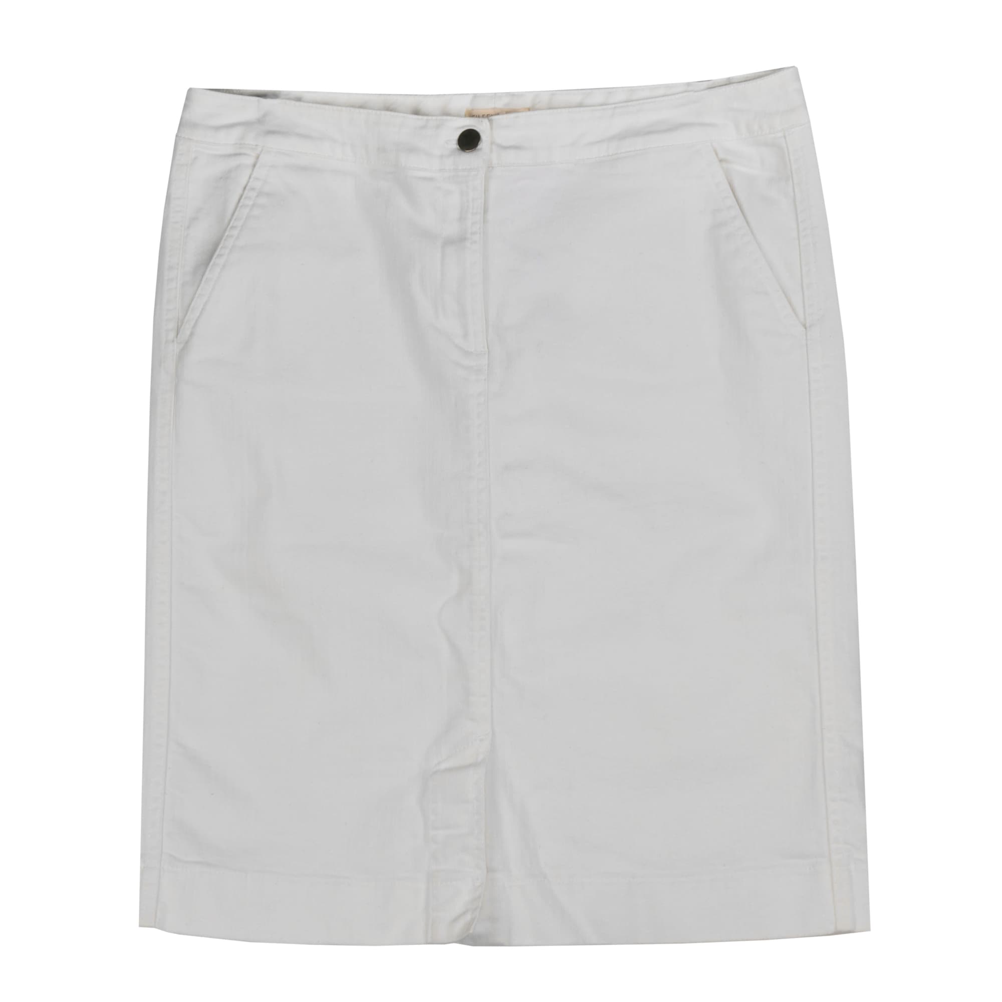 eileen fisher denim skirt