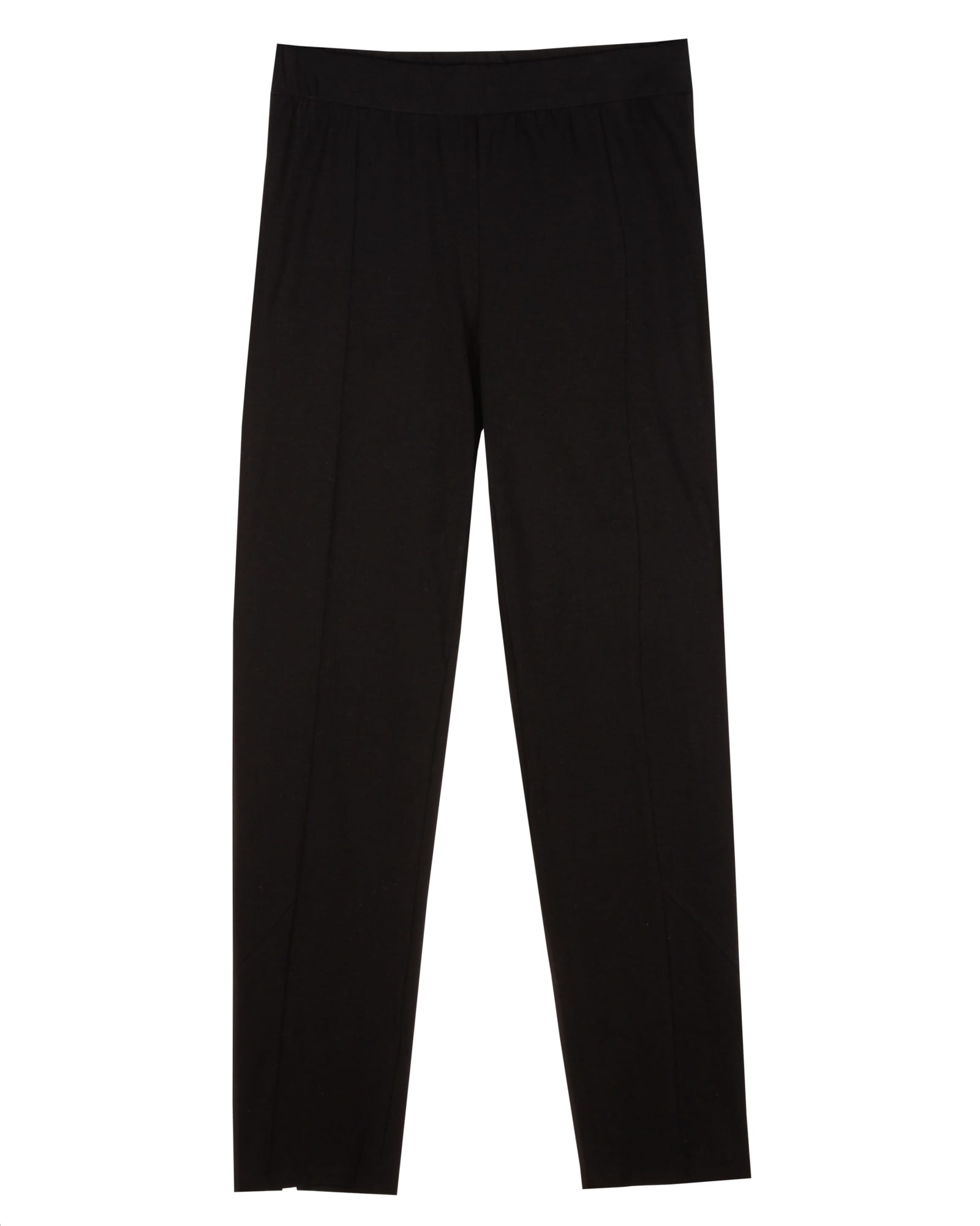 Used Organic Cotton Stretch Jersey Pant Black | EILEEN FISHER RENEW