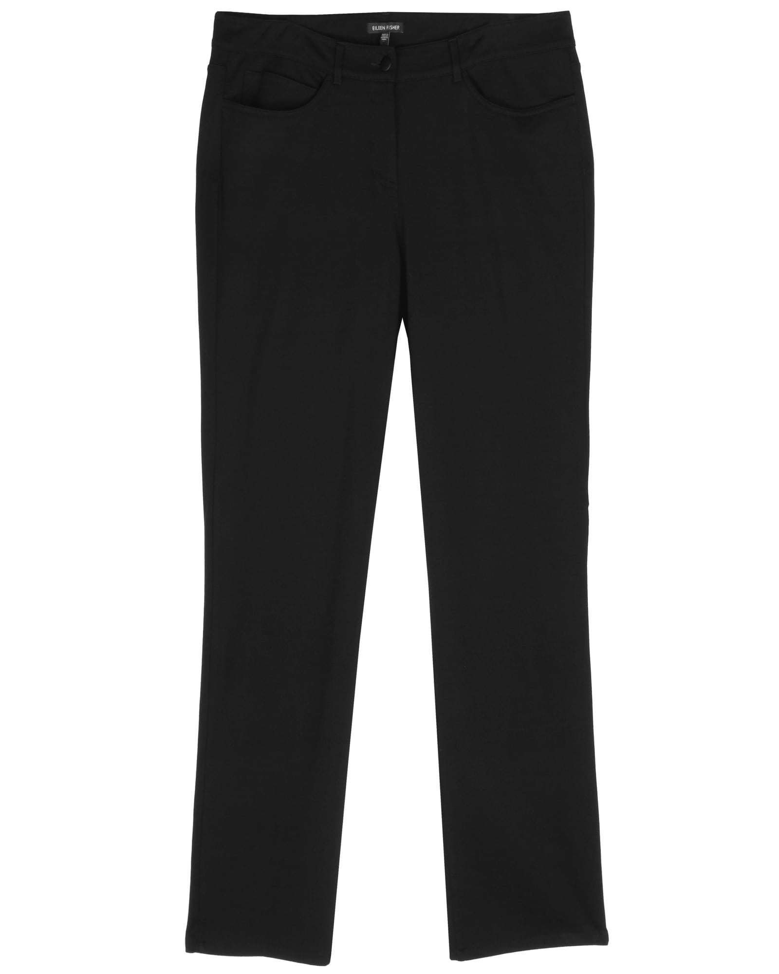 Used Heavyweight Rayon Knit Pant Black | EILEEN FISHER RENEW