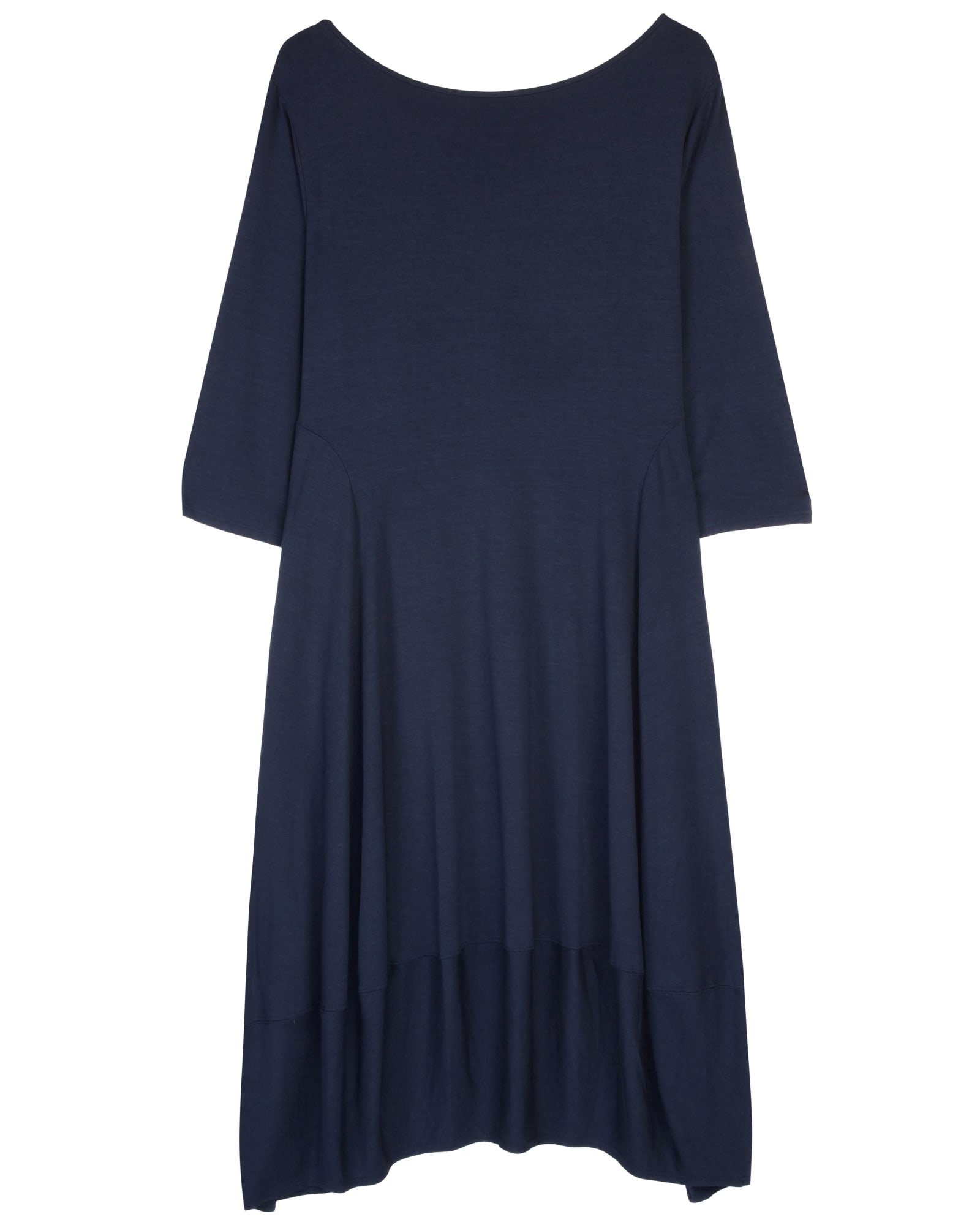 Used Viscose Jersey Dress Blue | EILEEN FISHER RENEW