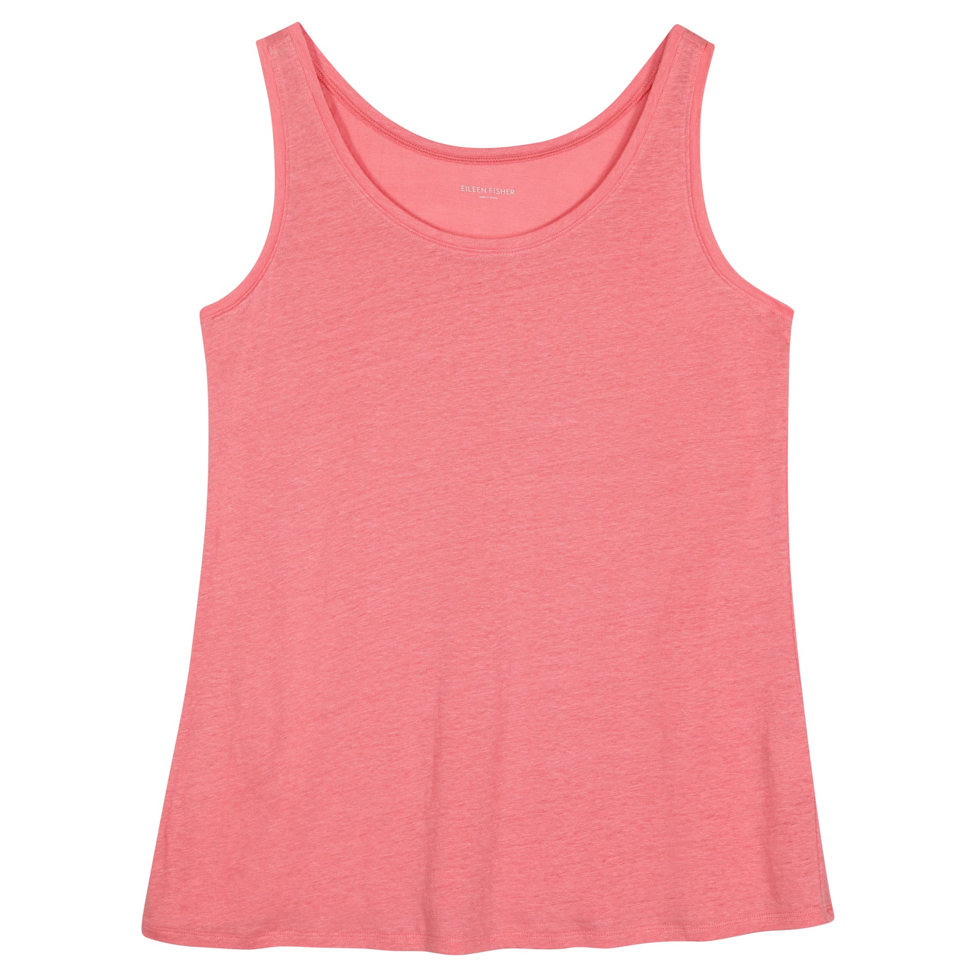 Used Linen Jersey Tank Pink | EILEEN FISHER RENEW