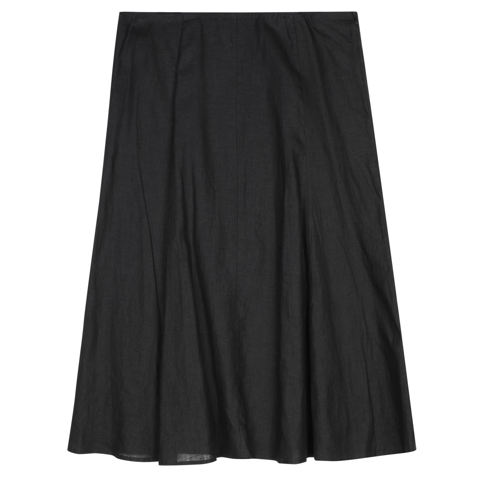 Used Handkerchief Linen Skirt Black | EILEEN FISHER RENEW