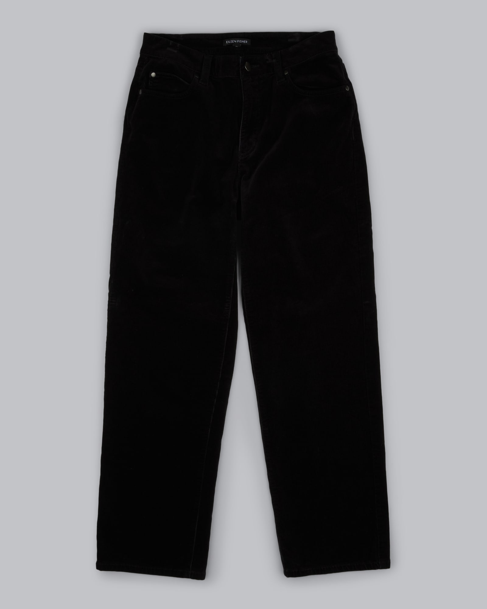 Used Cotton Tencel Stretch Corduroy Pant Black