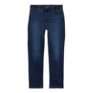 LEVI'S Women's 724 High Rise Straight Jeans - Carbon Dust