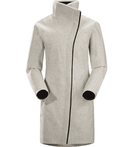 自宅保管品としてご了承の上ARC'TERYX アークテリクス Elda Wool Coat ロングコート