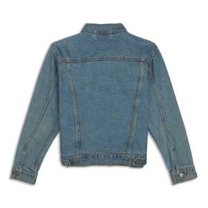 Levis Ex-Boyfriend Trucker Jacket Concrete Indigo Levis Ex-Boyfriend Trucker Jacket Concrete Indigo