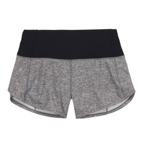 NEW LULULEMON Speed Up 4 HR Hi-Rise Short 2 TALL Black