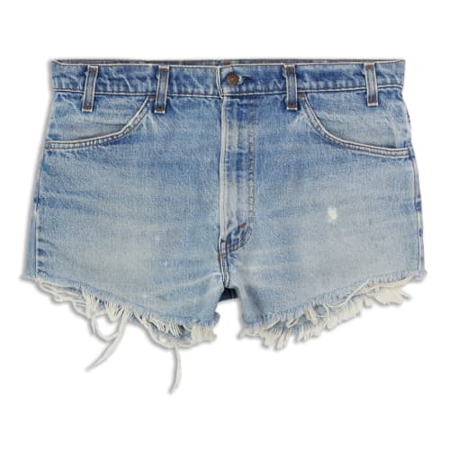 Thrift and Vintage Levi's Jean Shorts