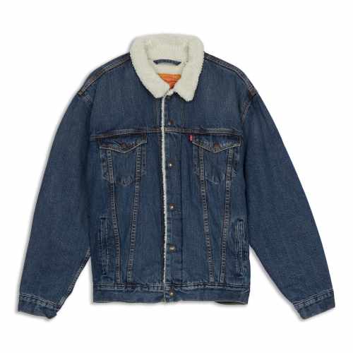 Levis Sherpa Trucker Jacket Duvall Denim