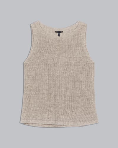 Organic Linen Melange Tank