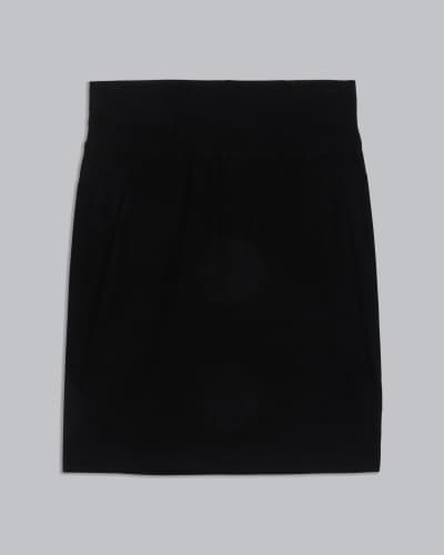 Washable Stretch Crepe Skirt