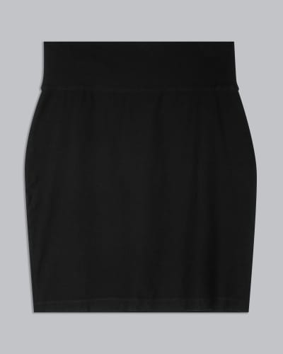 Washable Stretch Crepe Skirt