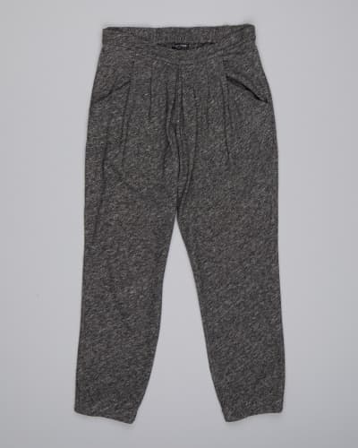 Organic Cotton & Wool Bias Twist Pant