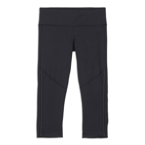 Lululemon [] Pace Rival Crop in Black/ Miss Mosaic Black Size US 2 - $25 -  From Melissa