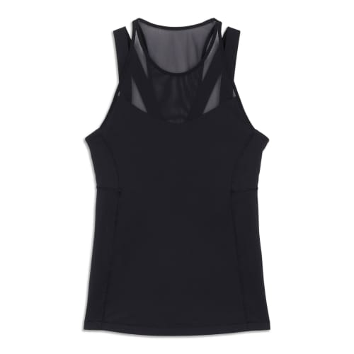 Long Breath 2-In-1 Shelf Bra Tank Top - Resale