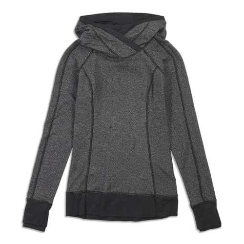 lululemon think fast pullover nulu herringbone - size 8 – good market  thrift store