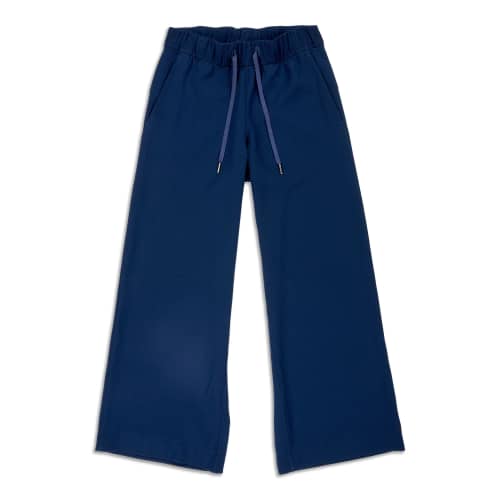 Lululemon On the Fly Pant Full Length - Ink Blue - lulu fanatics