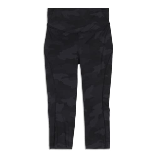 Lululemon Pace Rival High-Rise Crop 22 - Formation Camo Deep Coal Multi /  Black Size 4 - $75 (14% Off Retail) - From A