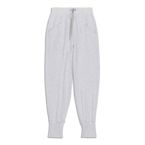 Lululemon Loungeful Straight Leg Pant - Heathered Core Ultra Light Grey -  lulu fanatics