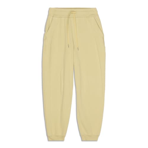 Lululemon Scuba High-rise Joggers Full Length - Neon Garment Dye Solid  Highlight Yellow