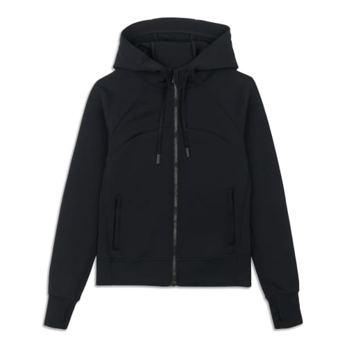 Lululemon cinch side charcoal gray zip up hoodie size 10 thumbholes - $49 -  From Lauren