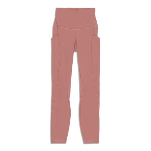 LULULEMON LEGGINGS WOMENS Size 4 Pink Align High Rise Pants Full Length  w5ctis £42.85 - PicClick UK