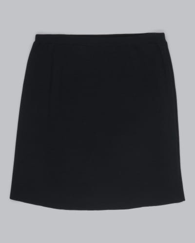 Superfine Washable Wool Interlock Skirt