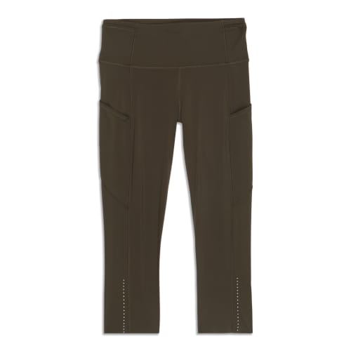 Lululemon Essential High-Rise Trouser 12 Carbon Dust Warpstreme Khaki $138  NWOT