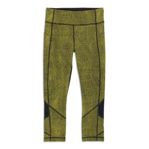 Lululemon Pace Rival High-Rise Crop 22 - Formation Camo Deep Coal Multi /  Black Size 4 - $75 (14% Off Retail) - From A