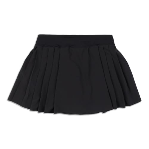 Black High Rise Wrap Skirt