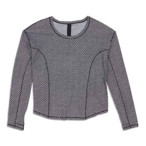 Relaxed-Fit Yoga Long Sleeve Shirt - Resale