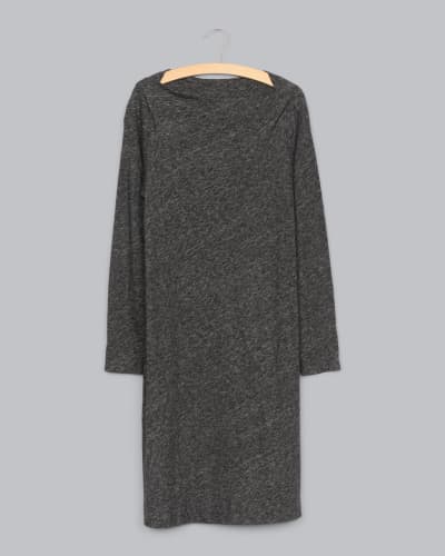 Organic Cotton & Wool Bias Twist Dress