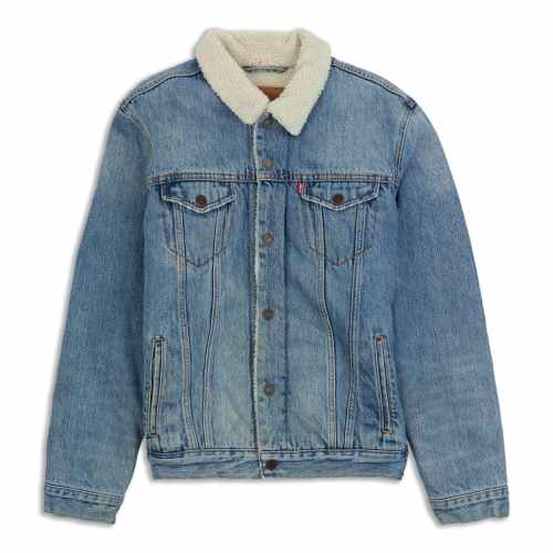 Levis Levi's® WellThread™ x Outerknown Lined Sherpa Trucker Levis Levi's® WellThread™ x Outerknown Lined Sherpa Trucker