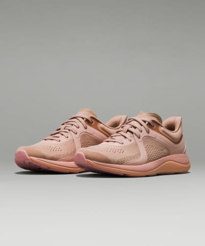 pink Lululemon bliss-feel 2 running shoes size-8 - Depop