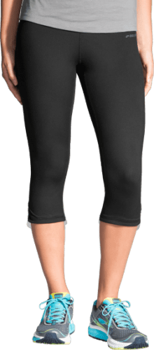 Brooks Women's Greenlight Relaxed Capri Pants Black X-Small