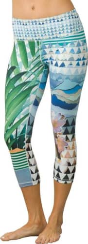 Used Prana Naturale Capri Leggings