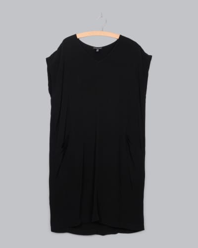 Tencel Viscose Crepe Dress