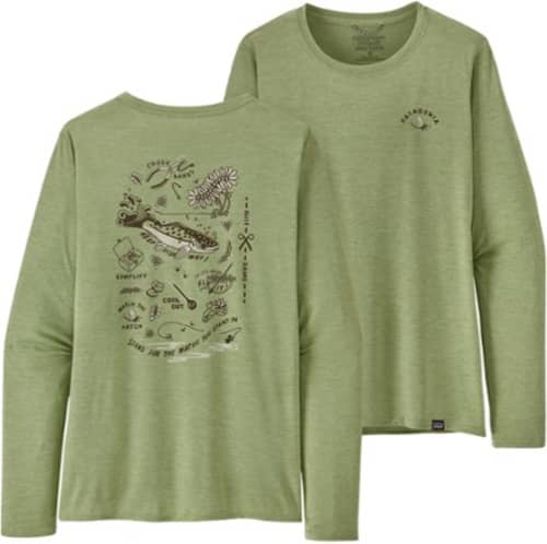 PRANA Women's Organic Graphic Long Sleeve T-Shirt