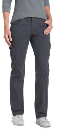 Kuhl Mova Straight Leg Hiking Pants in Raven