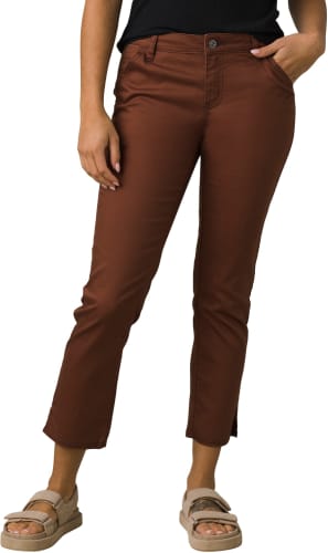 prAna Carlotta Crop Capri Pants - Women's, Dark Mud, 12 — Womens Clothing  Size: 12 US, Gender: Female, Age Group: Adults, Apparel Fit: Regular,  Color: Dark Mud — W41180056-DKMU-12