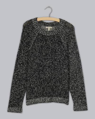 Peruvian Organic Cotton Boucle Pullover