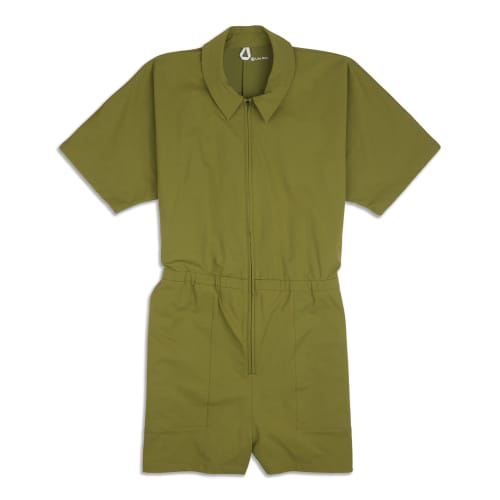 Warpstreme Zip-Front Jumpsuit, Dresses