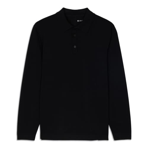 Lululemon and Evolution Long-Sleeve Polo Shirt