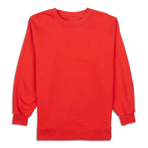 Heavyweight Fleece Mock-Neck Sweatshirt - Resale