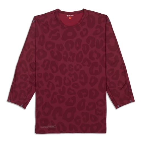 Louis Vuitton Red Logo Print Cotton Crew Neck Half Sleeve T-Shirt